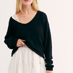 Free People cashmere sweater